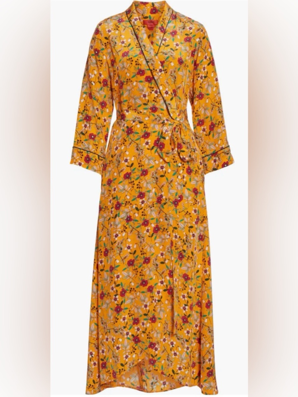 Hugo Kerlina Floral Wrap Max Dress - Size 6